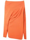 Gianluca Capannolo "maja" Top In Orange