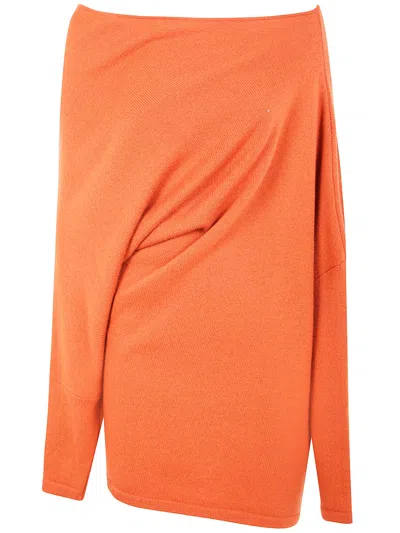 Gianluca Capannolo "maja" Top In Orange