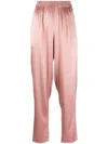 Gianluca Capannolo Mila Elastic Waist Pant In Pink