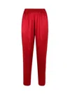 Gianluca Capannolo Mila Slim Trouser With Elastic In Pink