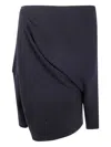 Gianluca Capannolo Asymmetric Long-sleeve Sweater In Blue