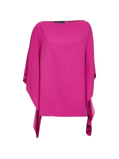 Gianluca Capannolo Orchid Draped Top In Pink