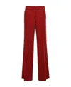 Gianluca Capannolo Red Valerie Straight Leg Pants In Red