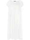 Gianluca Capannolo Pleated Midi Dress In Nude