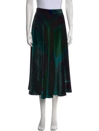 Pre-owned Gianluca Capannolo Printed Midi Length Skirt In Multi