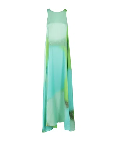 Gianluca Capannolo Printed Pattern Dress In Multi