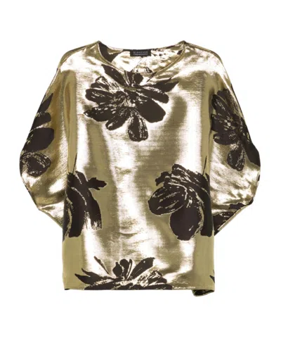 Gianluca Capannolo Round-neck Blouse In Multicolor