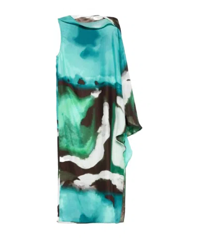 GIANLUCA CAPANNOLO SARAH ASYMMETRIC DRESS