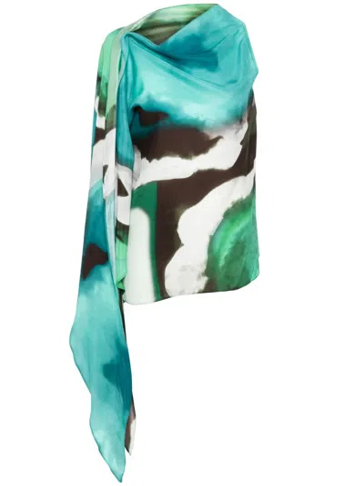 Gianluca Capannolo Sarah Blouse In Green