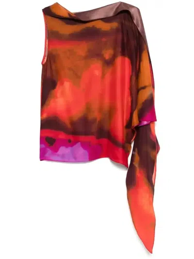 Gianluca Capannolo Sarah Top In Multicolor