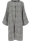 Gianluca Capannolo Houndstooth Cardigan In White