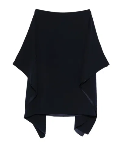 Gianluca Capannolo Short-sleeve Blouse In Black