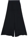 GIANLUCA CAPANNOLO SILK FLARED TROUSERS