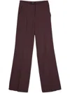 Gianluca Capannolo Straight-leg Trousers In Purple