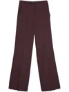 Gianluca Capannolo Straight-leg Trousers In Purple