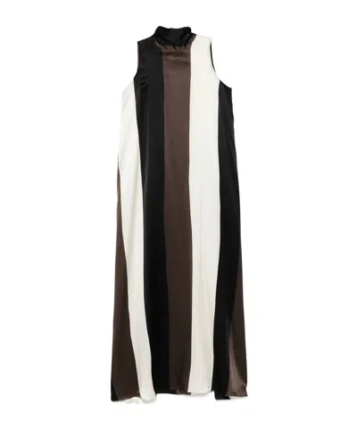 Gianluca Capannolo Striped Pattern Dress