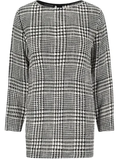 GIANLUCA CAPANNOLO TARTAN CHECK MINI DRESS