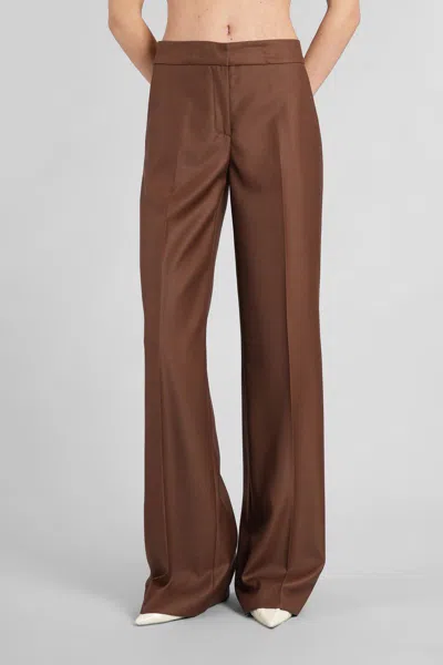 Gianluca Capannolo Valerie Pant Pants In Brown Wool