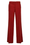 Gianluca Capannolo Red Valerie Straight Leg Pants