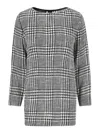 Gianluca Capannolo Houndstooth Midi Dress - White In White