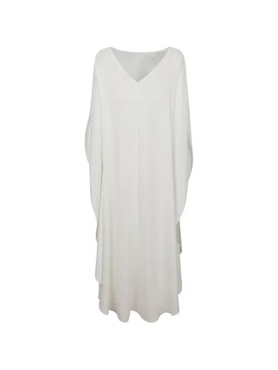 Gianluca Capannolo V-neck Dress In White