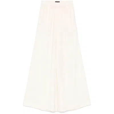 GIANLUCA CAPANNOLO WHITE PANTS