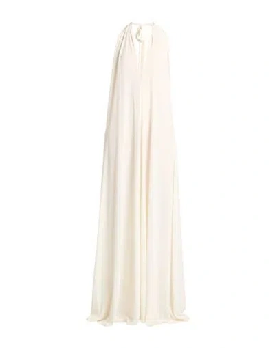 Gianluca Capannolo Woman Jumpsuit Off White Size 4 Polyester