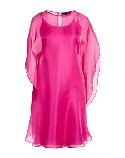 Gianluca Capannolo Woman Midi Dress Fuchsia Size M Silk In Pink