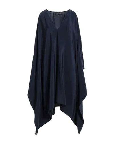 Gianluca Capannolo Woman Midi Dress Midnight Blue Size Onesize Triacetate, Recycled Polyethylene