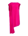 Gianluca Capannolo Woman Mini Dress Fuchsia Size 10 Silk In Pink