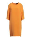 Gianluca Capannolo Woman Mini Dress Mandarin Size 4 Silk In Mandarin