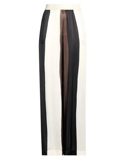 Gianluca Capannolo Woman Pants Chocolate Brown Size L Silk