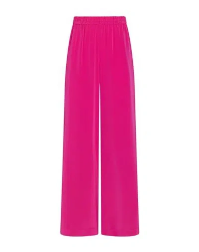 Gianluca Capannolo Woman Pants Fuchsia Size S Triacetate, Polyethylene In Pink