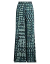 Gianluca Capannolo Woman Pants Midnight Blue Size L Polyester