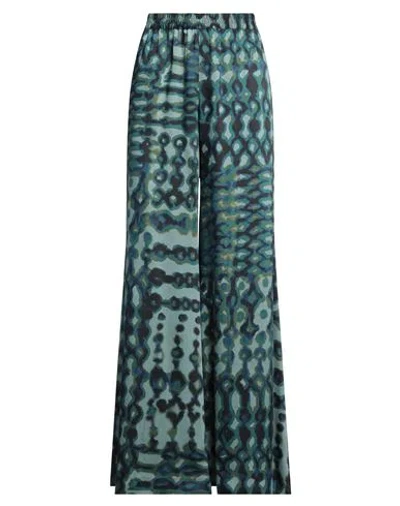 Gianluca Capannolo Woman Pants Midnight Blue Size L Polyester In Blue