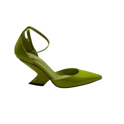 Gianmarco F. - Green Acid Paint M0132 In White