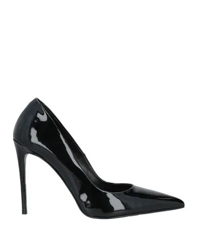 Gianmarco F. Woman Pumps Black Size 6.5 Leather