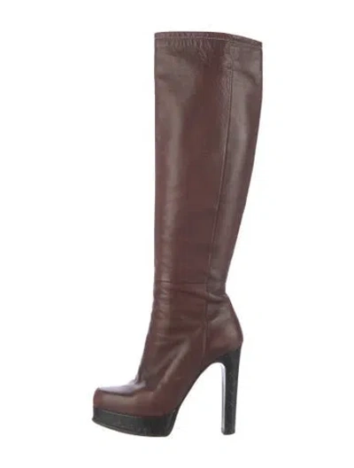 Pre-owned Gianmarco Lorenzi Leather Boots In Multi