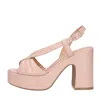 Gianmarco Sorelli Sandals In Nude Chiari E Naturali