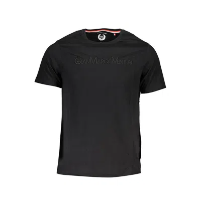 Gianmarco Venturi Cotton Men's T-shirt In Black