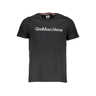 Gianmarco Venturi Black Cotton T-shirt