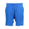 Gianmarco Venturi Blue Cotton Men's Sport Short In Blue