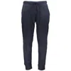 Gianmarco Venturi Blue Polyester Pant In Blue
