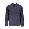 Gianmarco Venturi Blue Cotton Sweatshirt In Blue