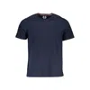 Gianmarco Venturi Blue Cotton T-shirt In Blue