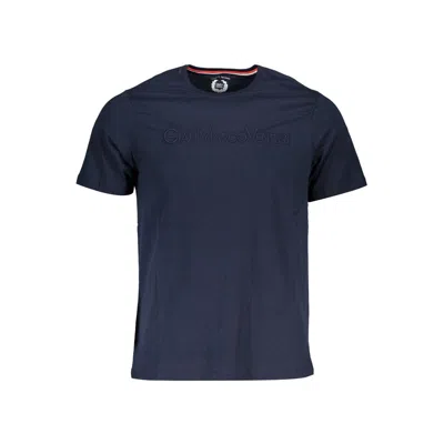 Gianmarco Venturi Blue Cotton T-shirt