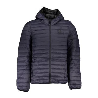 Gianmarco Venturi Blue Polyamide Jackets & Coat In Multi