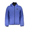Gianmarco Venturi Blue Polyamide Jackets & Coat In Blue
