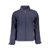 Gianmarco Venturi Blue Polyester Jackets & Coat In Blue