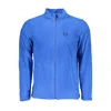 Gianmarco Venturi Blue Polyester Sweatshirt In Blue